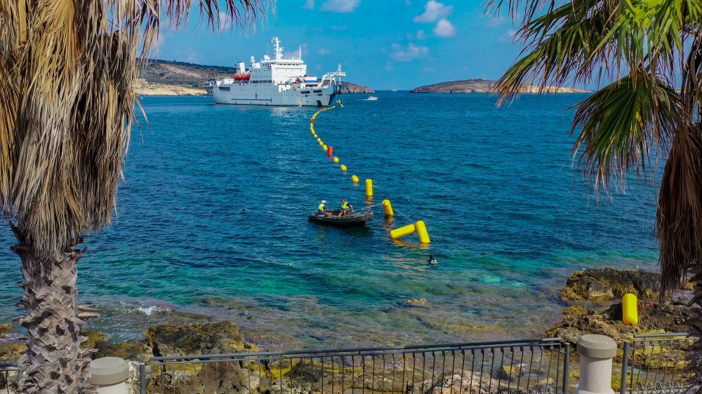 GO successfully carries out submarine cable repairs