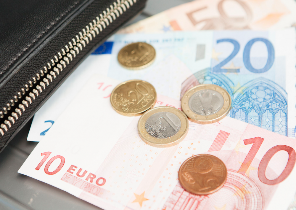 Gloomy data sends euro to two-month low ahead of ECB meeting