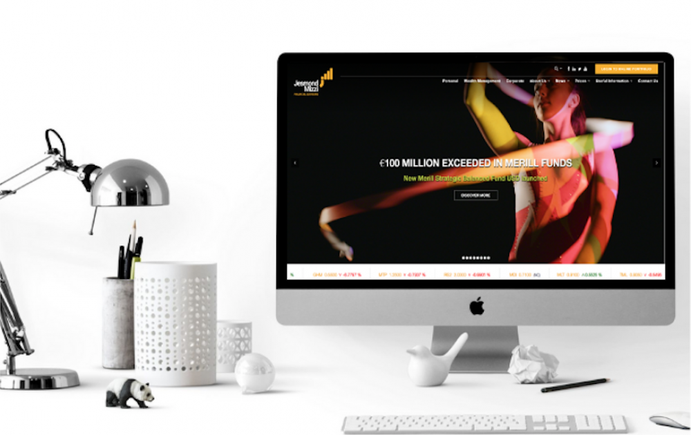 New website for Jesmond Mizzi Financial Advisors
