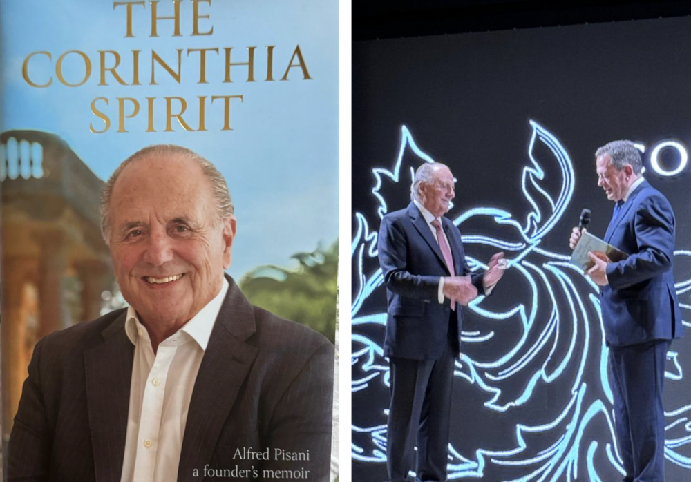 The Corinthia Spirit, launched by Corinthia founder Alfred Pisani