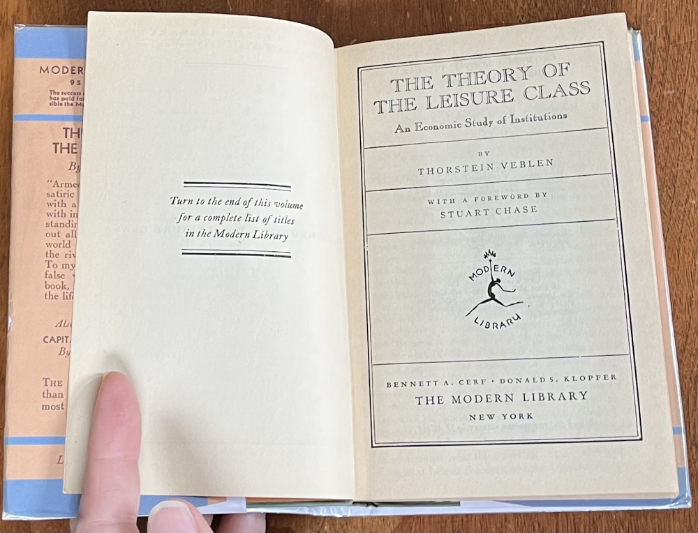 Discussing the Theory of the Leisure Class