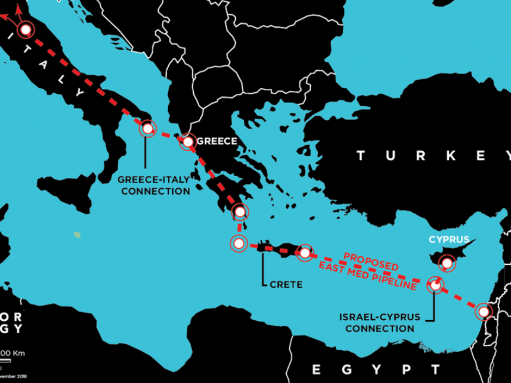 Linking to the EastMed gas pipeline