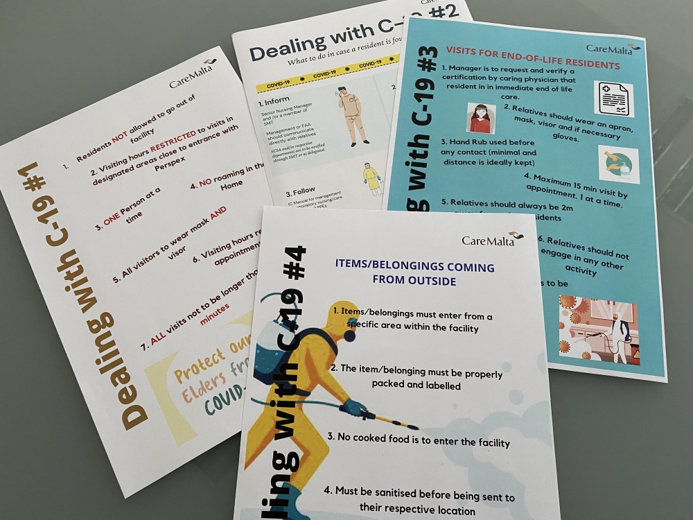 CareMalta’s infection prevention campaign reinforced through training