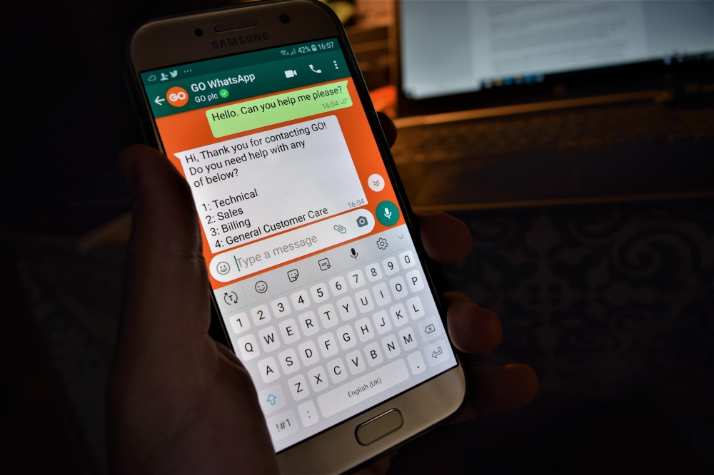GO Customer Care Now Reachable Via WhatsApp