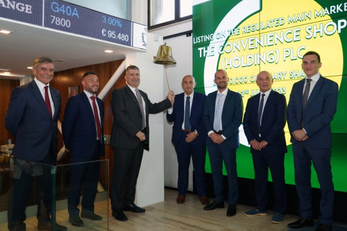 The Convenience Shop (Holding) p.l.c. marks listing on MSE with ringing of the bell ceremony