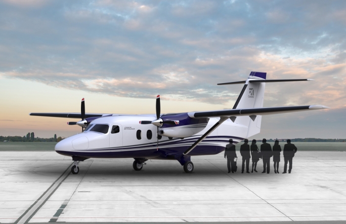 A 20-seater fixed-wing turboprop aircraft could provide a permanent air link between Malta and Gozo