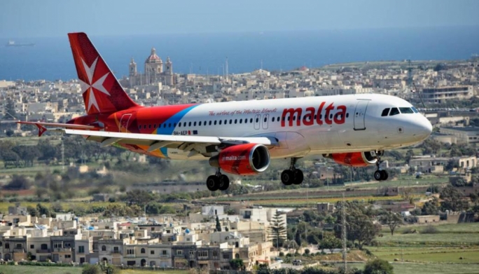 Malta sees 34,000 fewer flights in 2020