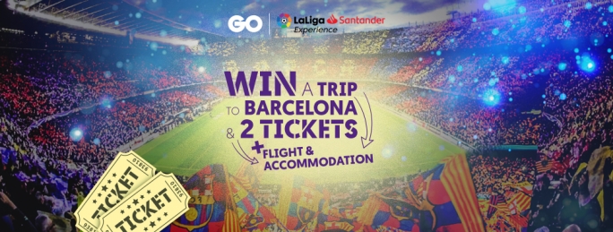 GO launches competition to win two LaLiga match tickets