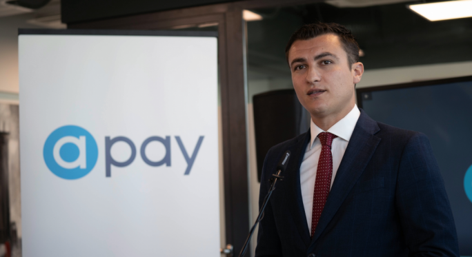 Parliamentary secretary Silvio Schembri inaugurating aPay’s new headquarters