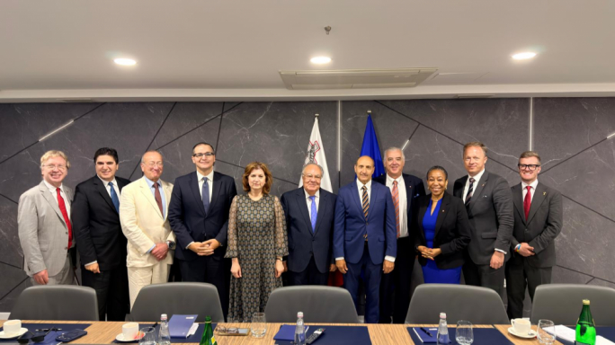 A number of ambassadors to the UK visited Malta and paid a courtesy call to Chris Fearne, newly-appointed minister of foreign affairs
